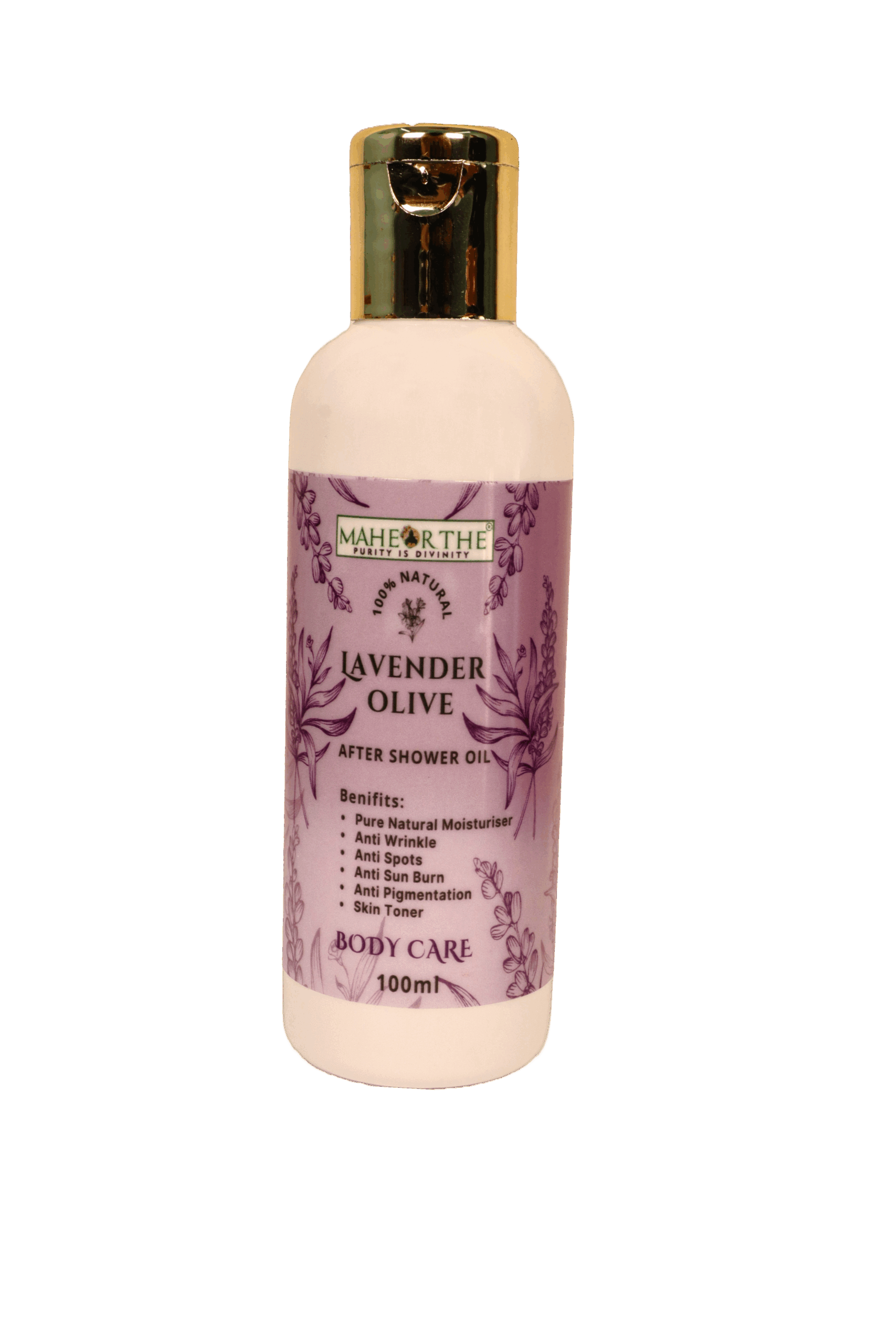 Lavender Olive After Shower Oil (100 ml) - Image 6