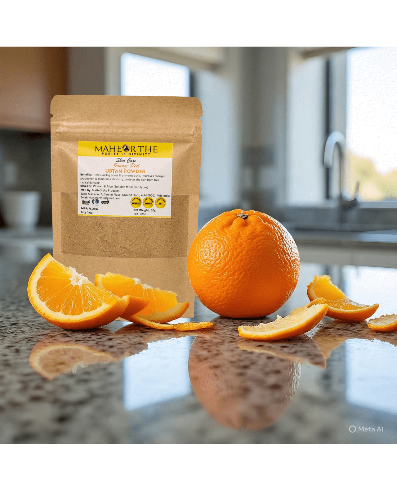 Orange Ubtan Powder (50 gms)