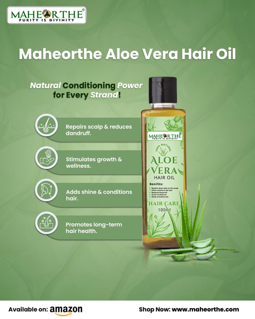 aloe vera hair oil
