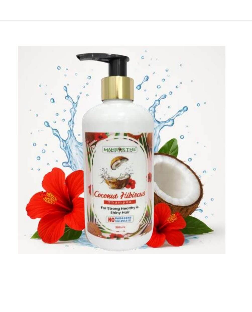 Coconut Hibiscus Shampoo (300 ml) - Image 2